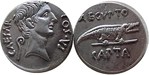 Ezüst Bevonatú Ókori Rómában Külföldi Replika Emlékérme Érme Amatőr Gyűjtemény Kézműves Ajándéktárgy Ház Dekoráció Ajándék