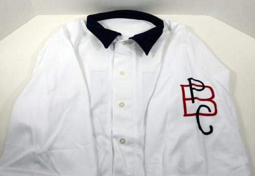 2009 Pittsburgh Pirates Gary Vasho 14 Játék Kiadott Fehér Jersey 1909 PBC 32826 - Játék Használt MLB Mezek