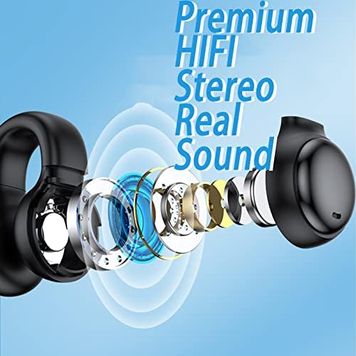 Vezeték nélküli Fül Klip Fülhallgatók Bluetooth Nyitott Fül HiFi Sztereó Hangot sztereó Bluetooth csontvezetéses Fülhallgató,