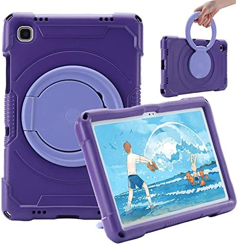 FANSONG Samsung Galaxy Tab A7 Esetben Gyerekeknek Könnyű 10.4-es Tábla Protecive Fedezze SM-T500 T505 T507 Forgó Állvány