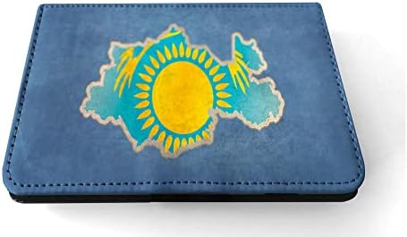 Kazah Nemzeti Zászlóra FLIP Tabletta ESETBEN Fedezi az Apple IPAD AIR (2020) (4. GEN) / IPAD AIR (2022) (5 GEN)