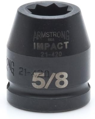 Armstrong 21-446 3/4 Hüvelykes Merevlemez-Meghajtó 8 Pont, 1-7/16 Colos Hatása Aljzat