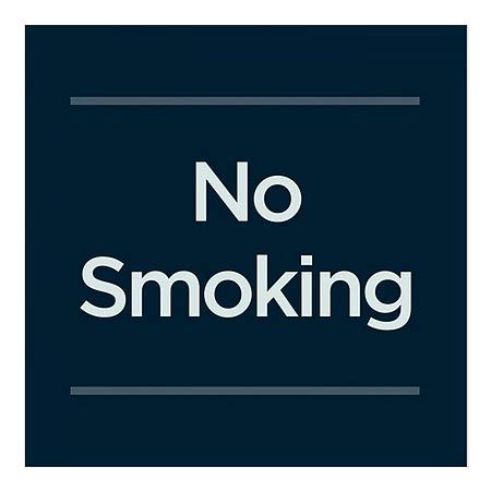 CGSignLab |Nem Dohányzó -Alapvető Haditengerészet Ablak Ragaszkodnak | 24x24