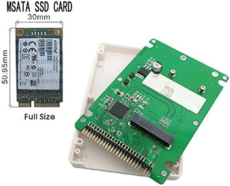 Sintech mSATA SSD 44 tűs 2.5 Inch IDE Adapter Kártya Esetében