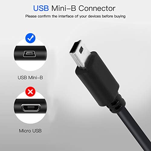 SaiTech EZ a Mini USB-OTG Kábel Digitális Kamera - USB-EGY Női Mini USB-B 5 Tűs Férfi Adapter Kábel