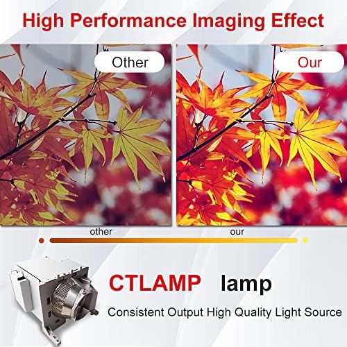 CTLAMP A+ Minőség BL-FU365A / SP.72109GC01 Csere Projektor Lámpa Izzó Ház Kompatibilis OPTOMA W515 EH515 WU515 W515T EH515T