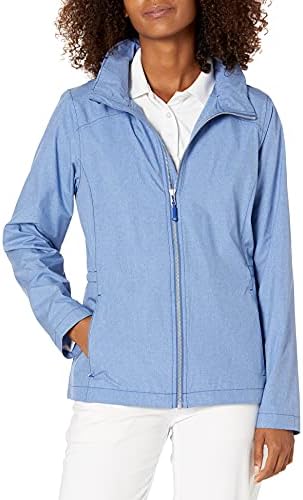 Vágó & Buck Női Kék Carolina Panthers Pakolható Teljes Zip Weathertec Kabát
