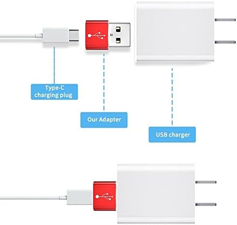 BoxWave Adapter Kompatibilis a JBL Élő Pro 2 TWS (Adapter által BoxWave) - USB-C PortChanger (5 Csomag), USB C-Típusú OTG