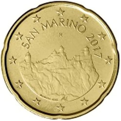 San Marino-San Marino Három Torony 20 Pont Új Kiadás