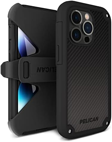 Pelikán Pajzs Kevlar Sorozat - iPhone 13 Pro Esetben 6.1 [Vezeték nélküli Töltés Kompatibilis] Védő Telefon tok iPhone 13