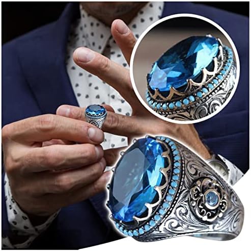 Teljes Ujj Gyűrű Női Kerek Gyűrű Gyűrű Nagy Gyémánt Gyűrű, Drágakő Gyűrű RingDiamond Ajándék Vintage Gyűrű Gyémánt Gyűrű