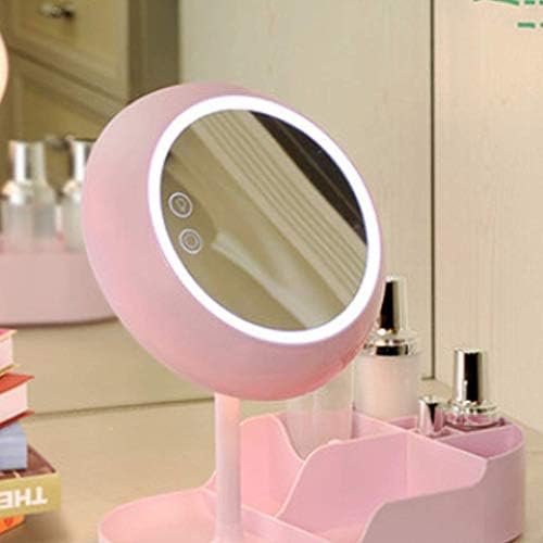 MJSZM Smink Tükör, Asztali LED lámpa, fésülködő Asztal Tükörrel, a Világos Lány Szíve Hostel Töltés Tárolás Smart Fill Light