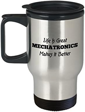 A mechatronika Kávés Bögre Legjobb Vicces Egyedi Szerelő, Mérnök, Tea Csésze Tökéletes Ötlet az Élet nagy Mechatronikai teszi,