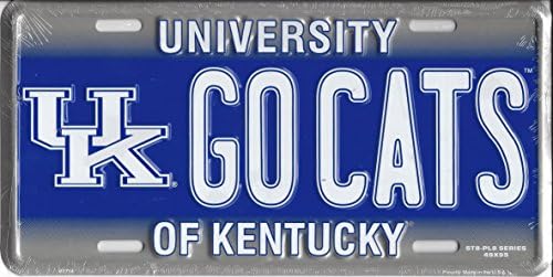 Sport Függők Kentucky Wildcats GOCATS Fém Rendszám