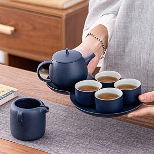 HDRZR Kerámia Recepció, Tea, Sör Japán Stílusú Kung-Fu Tea Set Teáskanna Csésze Készlet