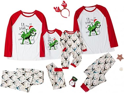 XBKPLO Családi Pizsama Loungewear,Karácsonyi Családi Megfelelő Pizsama Szett Megfelelő Karácsonyi Pizsama Családi Pizsama
