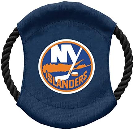 Littlearth Unisex-Felnőtt NHL New York Islanders Zokni Majom, Repülő Korong Kisállat Játék Combo, Csapat Színe, Egy Méret