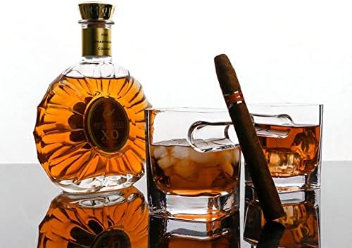 Qeeadeea Szivar Whiskys Poharat A Szivart Tartó, Szivar Kiegészítők, Kristály Whiskys Üveg Szett Tagolt Szivar Többi-tér-készlet