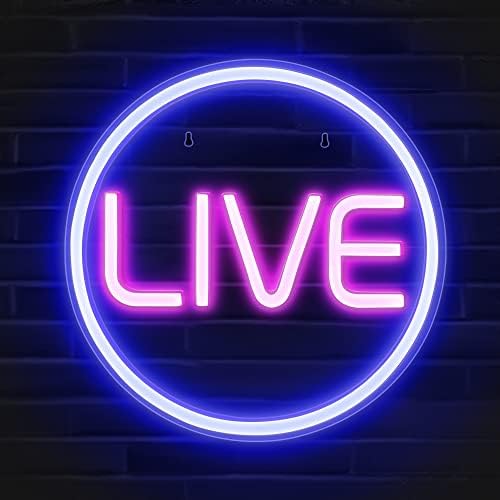Lumoonosity ÉLŐ neonok - LED Élő adásban Neon Fények Twitch, Tiktok, Youtube Szalagok/Játékosok - Cool Live Streaming/Felvétel