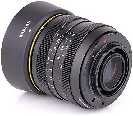 Kamlan 50mm f1.1 Aps-c Nagy fényerejű Objektív Standard Objektív tükör nélküli Fényképezőgép (M4/3-Hegy)