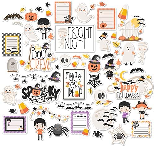 Papír Meghalni Darabok - Fright Night - Halloween Boo Legénység Csokit vagy Csalunk Kísérteties október 31-én - Több mint