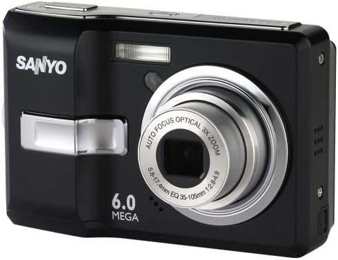 Sanyo S650 6 mp-es Digitális Fényképezőgép 3x Optikai Zoom