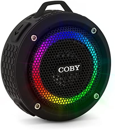 Coby Vízálló Igaz Vezeték nélküli Hangszórók, Zuhanyzó Hangszóró, Bluetooth Hangszóró, 3W, Hi-Minőségű Hang, 33-Ft Vezeték