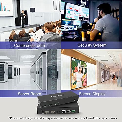EZCast ProAV 4K 30 Vevőt Over IP, magában foglalja a HDMI Technológia, CAT5e / 6 Ethernet-Csatlakozás, Plug & Play, 1: 1,