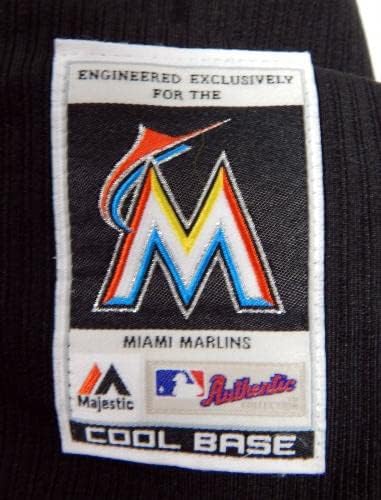Miami Marlins Guzman 73 Játék Használt Fekete Jersey BP ST 46 DP44296 - Játék Használt MLB Mezek