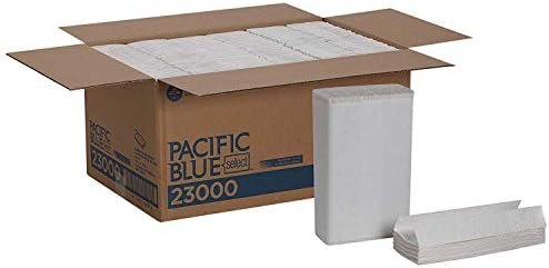 Pacific Kék Válassza a Prémium 2-Rétegű C-Fold papírtörlő (korábban márkás Aláírás) által GP PRO (Georgia-Csendes-óceáni),