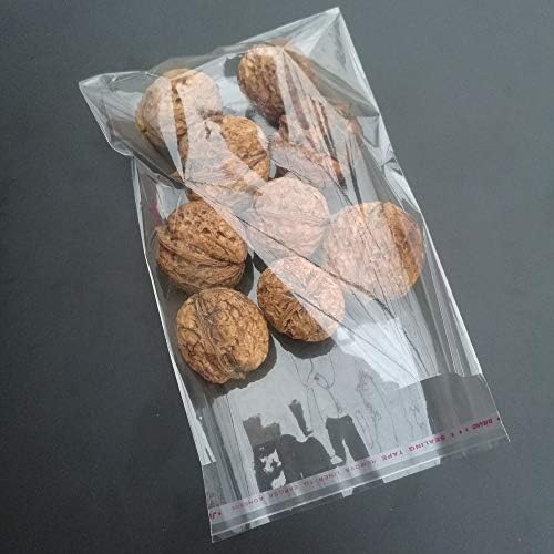100ct 5x7 Tiszta Resealable Műanyag Zacskók Öntapadó Tömítő OPP Cselló/Celofán Csomagokat a Pékség a Cookie-k Édesség Kezeli
